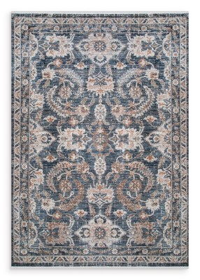 Dywan 200x290 Hawai 2 ciemnoniebieski orientalny Eurofirany