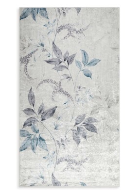 Dywan 80x140 Lotus 6 kremowy w kwiaty Eurofirany