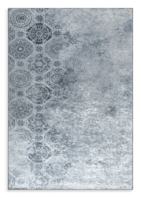 Dywan 160x220 Lotus 7 srebrny geometryczny Eurofirany