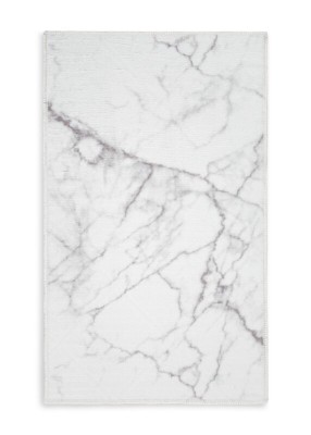 Dywan 50x80 Print 3 szary marmur Eurofirany