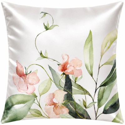 Poszewka 40x40 Prestige 24 Biała Kwiatowa Rosa Matex