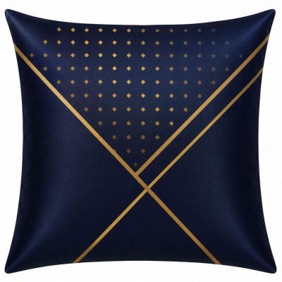 Poszewka 40x40 Prestige 30 Złoty Wytworny Granat Matex