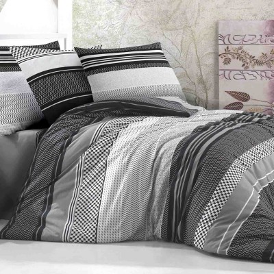 Pościel bawełniana 160x200 Zigo Grey Darymex – szary komplet