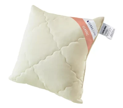 Poduszka 40x45 antyalergiczna pikowana kremowa Classic Comfort Inter Widex