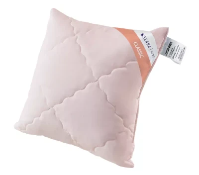 Poduszka 40x45 antyalergiczna pikowana różowa Classic Comfort Inter Widex
