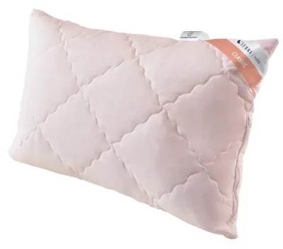 Poduszka 50x60 antyalergiczna pikowana różowa Classic Comfort Inter Widex
