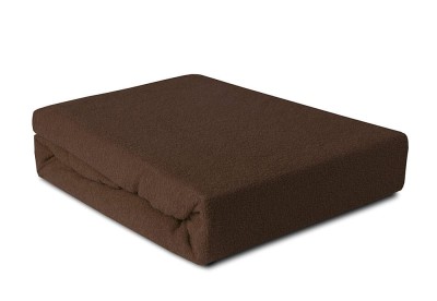 Prześcieradło Frotte 120x200 z gumką czekoladowe