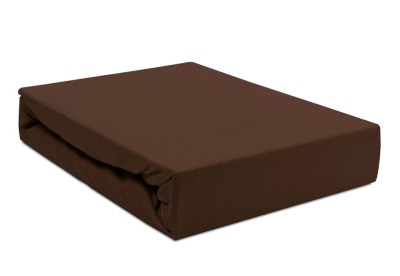 Prześcieradło Jersey 160x200 z gumką czekoladowe Darymex