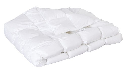 Kołdra całoroczna 160x200 Fillflakes imitacja puchu Poldaun bawełniana