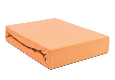 Prześcieradło Jersey 220x200 z gumką łososiowe Darymex