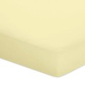 Prześcieradło Gold satynowe kremowe z gumką