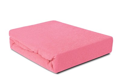 Prześcieradło Frotte 120x200 z gumką jasnoróżowe Darymex