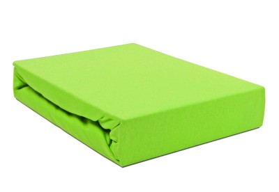Prześcieradło Jersey 220x200 z gumką limonkowe Darymex