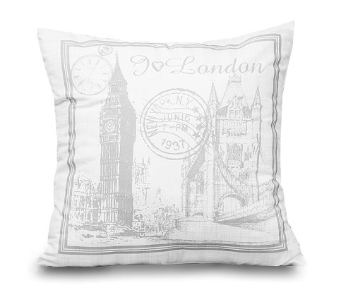 Poduszka dekoracyjna Sweet Home London 40x40 