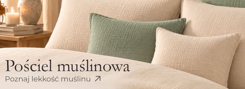 Pościel z muślinu bawełnianego MUSTINELLA Bella Storia